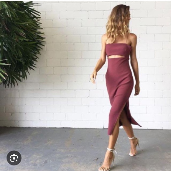 NWOT Bec & Bridge Lady Allure Split Dress, 2 (AUS 6), Xs - Picture 2 of 4